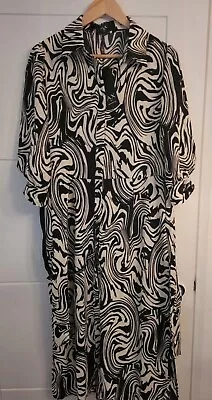 Ax Paris Shirt Midi Dress S14 BNWT • £8