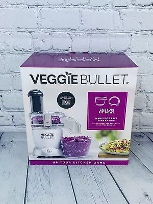 Veggie Bullet Custom Fit Bowl With Lid 2 Piece Set Bowl Magic Bullet NEW • $19.99