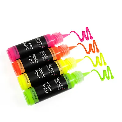 Fabric Paint Pens For Clothing T Shirts And Trousers - 20ml Bottles - Free P&P • £3.75