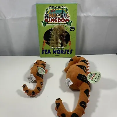My Animal Kingdom: All About Sea Horses 2 Toys Hardcover Book Included • £12.34