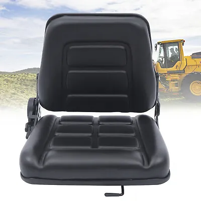 Universal Pvc Forklift Seat Fits For Clark Cat Hyster Yale Toyota Mitsubishi New • $146