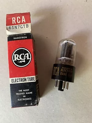 RCA 6SN7GTB NOS Radiotron Electron Tube • $9.99