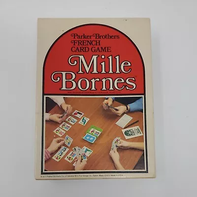 1971 Parker Brothers Mille Bornes French Card Game Complete Free Shipping • $19.71