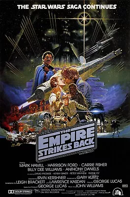 Star Wars Movie Poster - The Empire Strikes Back Poster (d) - 11  X 17  • $13.96