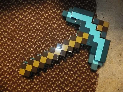 2014 Mattel Minecraft Diamond Pickaxe & Sword Transforming 2-in-1 Toy • $37.99