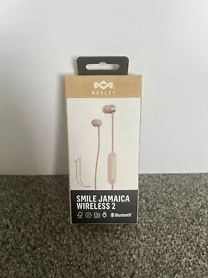 House Of Marley Smile Jamaica Wireless 2 In Ear Headphones Copper  • £24