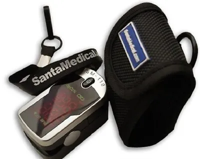 Santa Medical Finger Pulse Oximeter IP22 With Carry Case • £24.75