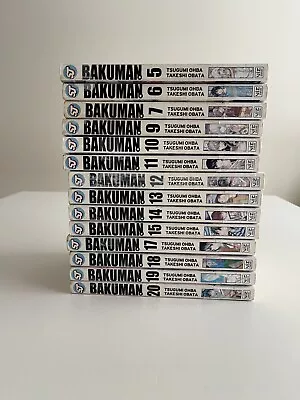 Bakuman Manga Lot 5-7 9-15 17-20 Ex Library • $60