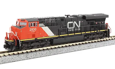 Kato 176-8951 N Scale CN Canadian National GE ES44AC Diesel Locomotive #2930 NIB • $99.79