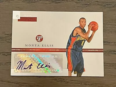 2005-06 Topps Pristine Personal Endorsements Monta Ellis RC Auto #PEC-ME • $49.95