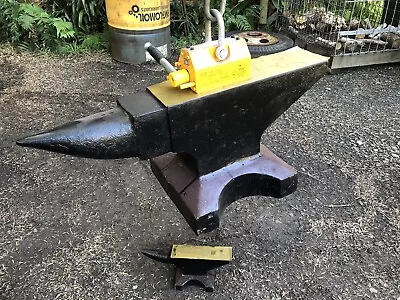 NEW 150kg Cast Steel Anvil Commercial Grade Quality Blacksmith Farrier Workshop • $2000