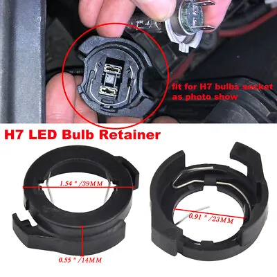 Fits For VW For Passat B6 Escape H7 LED Convert Adapter Retainer Holder Socket • $6.99