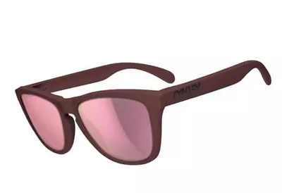 NEW Oakley Limited Edition Frogskins - Basin Red / Pink Iridium 24-342 • $119.95