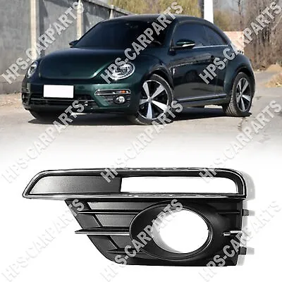 Front Fog Light Lamp Grill Cover Bezel Left Side Black For 2017-2019 VW Beetle • $34.99