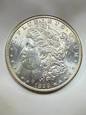 1899-S Morgan Silver Dollar 90% $1 XF/AU • $25