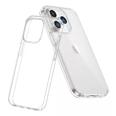 Clear Heavy Duty Shockproof Case For IPhone 15 Pro Max 14 13 12 11 XS XR 8 Plus • $7.49