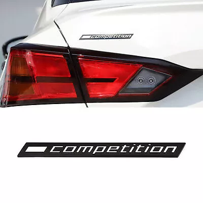 Competition 3D Rear Trunk Boot Badge Emblem For BMW M1 M2 M3 M4 M5 M6 1 2 3 4 5 • $18.18