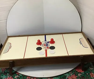 Vintage Carrom Face-Off Hockey II Table Top Game Air Hockey Tested  • $99.99