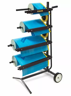 Eastwood Mobile Handy Masking Machine Station Tree Type 4Tier Holds 18/12  Rolls • $141.99