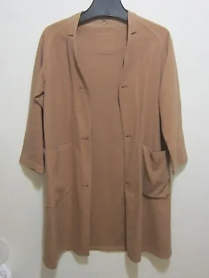 $49.99 • Buy Vintage BURBERRY'S Trench Coat Liner In Brown Wool/camel Hair Size M? Pre-owned