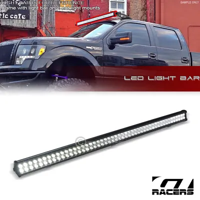 50  288W CREE Spot Flood LED Light Bar Offroad Bull Guard Roof Bumper Mount G13M • $101