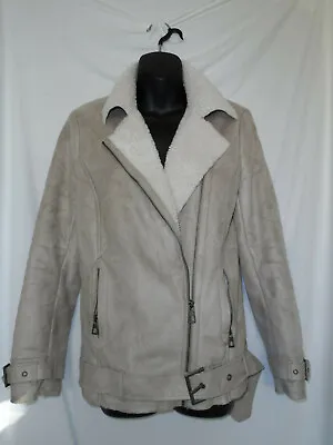 H&M Flying Jacket Fur Lined Coat  • $12.44