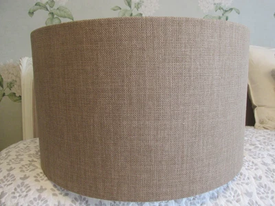 £22 • Buy Handmade Candle Clip & Drum Lampshade Linen Look Soft Textured Fabric Many Colou