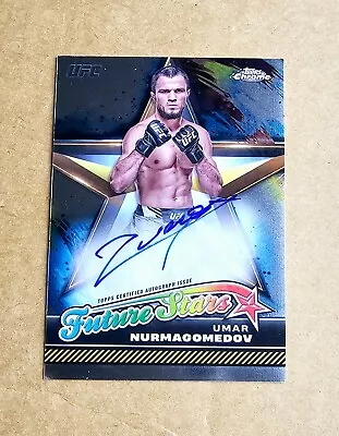 2024 Topps Chrome Ufc Umar Nurmagomedov Future Stars Auto Rare Sp ! • $69.99