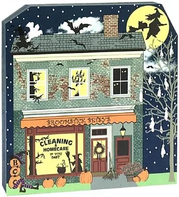 Cat's Meow Village Halloween Broomstick Betsys Cleaning Homecare #17-632 • $22.41