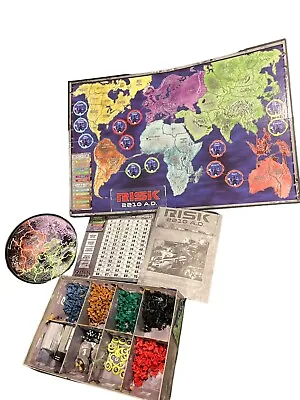 Risk 2210 AD Board Game Avalon Hill Hasbro Original Large Box Edition Complete • $38.99