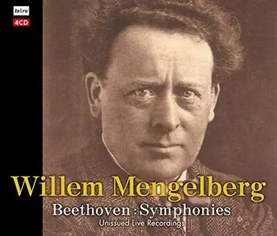 Willem Mengelberg Beethoven Symphonies Unissued Live Recordings 4 CD JAPAN • $60.88