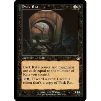 Pack Rat (retro Frame) X4 M/NM Magic: The Gathering MTG Ravnica Remastered • $6.39