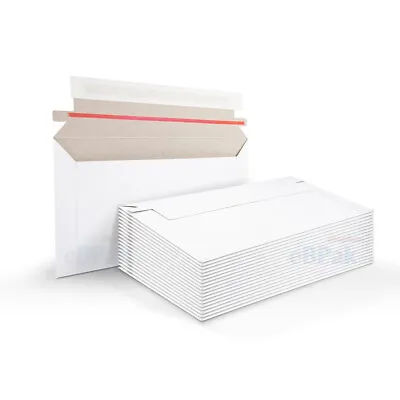 50 Pack Card Mailer 01 160 X 240mm C5 300gsm White Plain Envelope • $16.50
