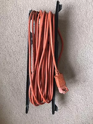 £10 • Buy FLYMO Lawnmower Power Cable Lead Plug Genuine Cord Socket Connector 15 Metre