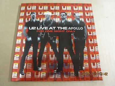 U2 Live At The Apollo For One Night Only W/Extras CD Used! U2 Dotcom Site 2022 • $37.99