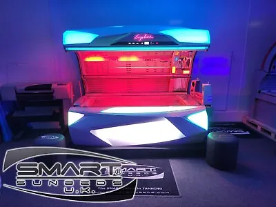 Ergoline Prestige 1600 Sunbed Tanning Bed MP3 Lie-down Sun Bed UK SPEC • £27000