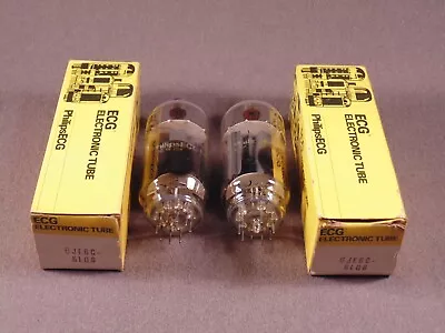 $9.99 • Buy 2 6JE6C 6LQ6 PHILIPS By SYLVANIA TV CB Ham HiFi Amp Vacuum Tubes Codes Hc ACY