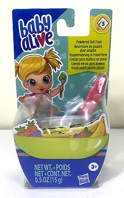 Hasbro Baby Alive Doll Food Powdered 5 Packets And Spoon New • $8