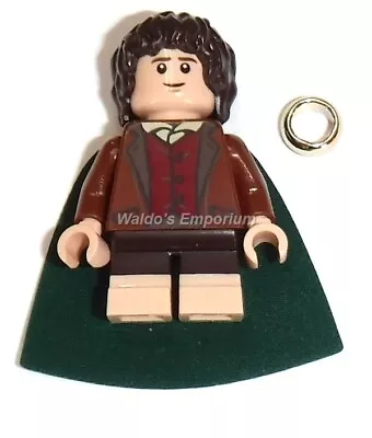 Lego Lord Of The Rings MiniFigure FRODO BAGGINS With The One Ring From Set 10316 • $39.99