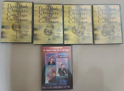 Original Sealed - Coin Magic David Roth 7 Volume 5 DVD Ultimate Coin Collection • $59.99