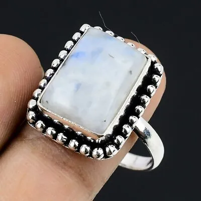 Rainbow Moonstone Gemstone 925 Sterling Silver Jewelry Pendant 4.33  • $11.82