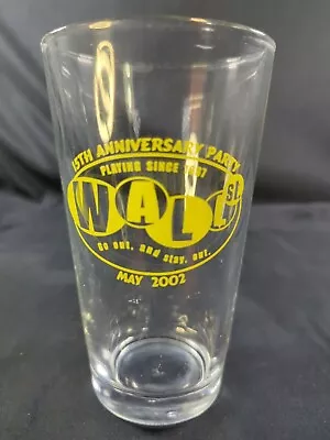 Vintage May 2002 Pint Glass Wall Street Playing Since 1987 Commemorative Party  • $8