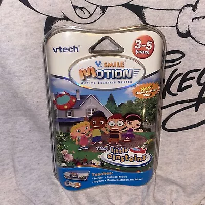 NEW Vtech V-Smile VMotion Active Learning System Disney Little Einsteins Game • $12