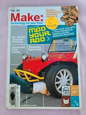 Make Technology On Your Time Volume 03 Magazine • $5.90