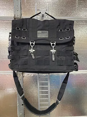 Oakley Tactical Field Gear Messenger Bag - Computer Bag - Shoulder Strap - Black • $199.99