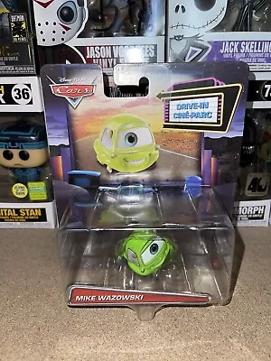 Disney Pixar Cars Drive-In Mike Wazowski 1:55 Scale Car NIB • $10.95