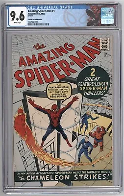 Amazing Spider-Man #1 GRR CGC 9.6 WP (Marvel 1966) Golden Record Reprint • $7500