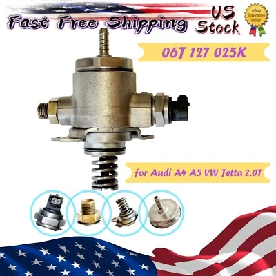 $140.88 • Buy PIERBURG OEM High Pressure Fuel Pump 06J 127 025K For Audi A4 A5 VW Jetta 2.0T