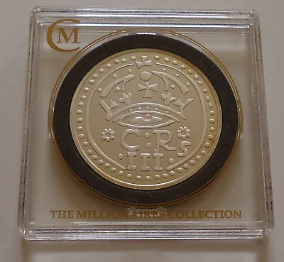 1645 GB Charles I Carlisle 3 Shillings Silver Proof Coin Millionaires Collection • £22.95