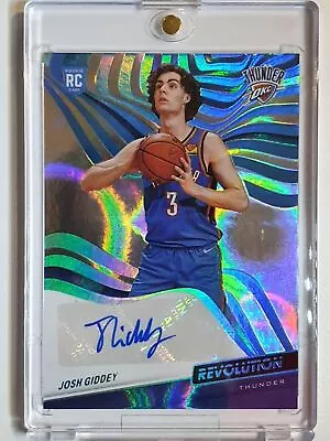 $984.24 • Buy 2021 Revolution Josh Giddey Rookie AUTO INFINITE /25 HOLO RC - Ready To Grade